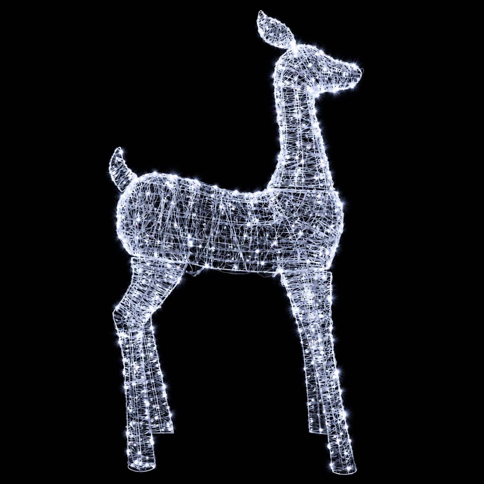 Voir la diapositive 5 : VIDAXL Renne de Noël lumineux a LED LOVIISA 900 LED Blanc froid