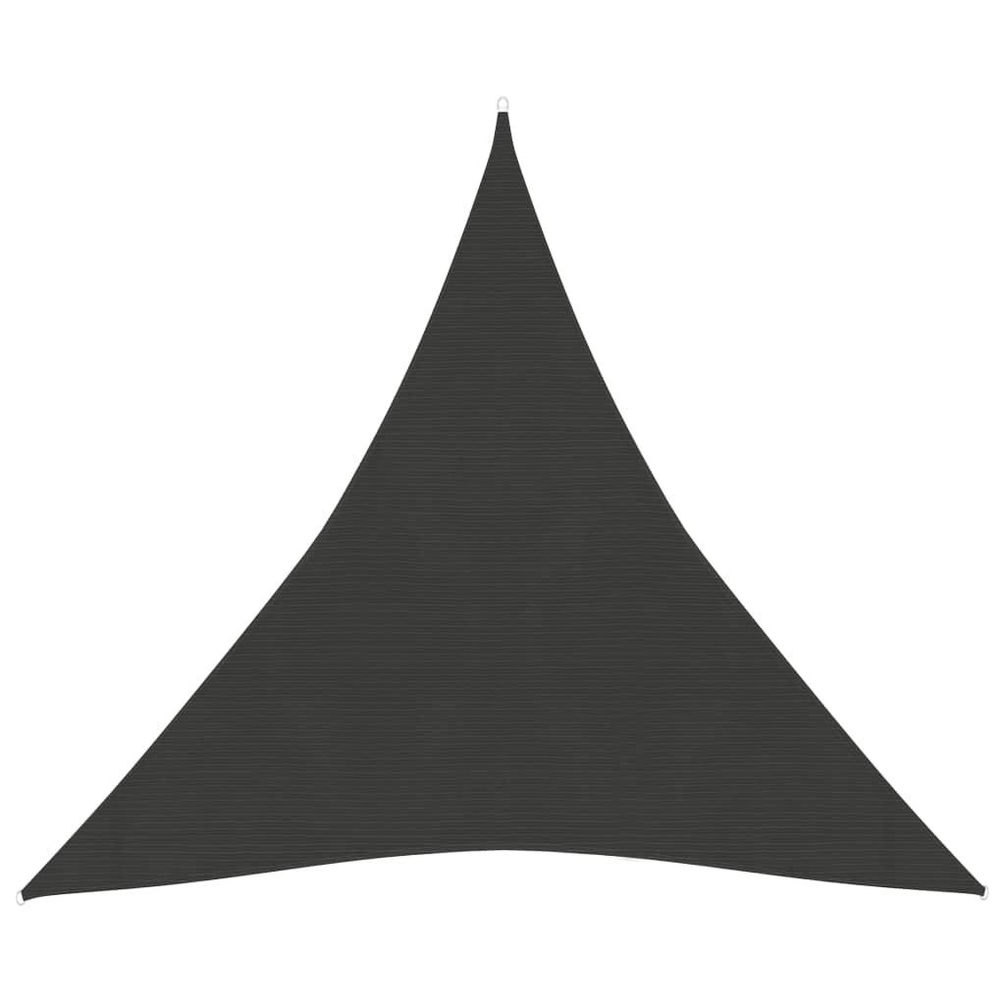 Voir la diapositive 2 : VIDAXL Voile d'ombrage 160 g/m^2 Anthracite 3x3x3 m PEHD