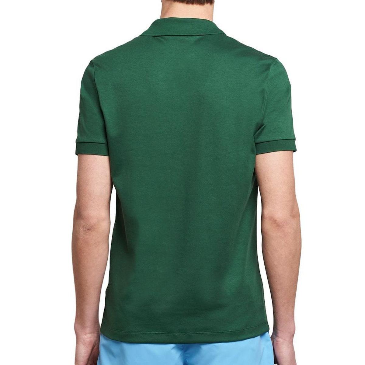 Lacoste Polo Vert Foncé Homme Lacoste Regular Fit Pima