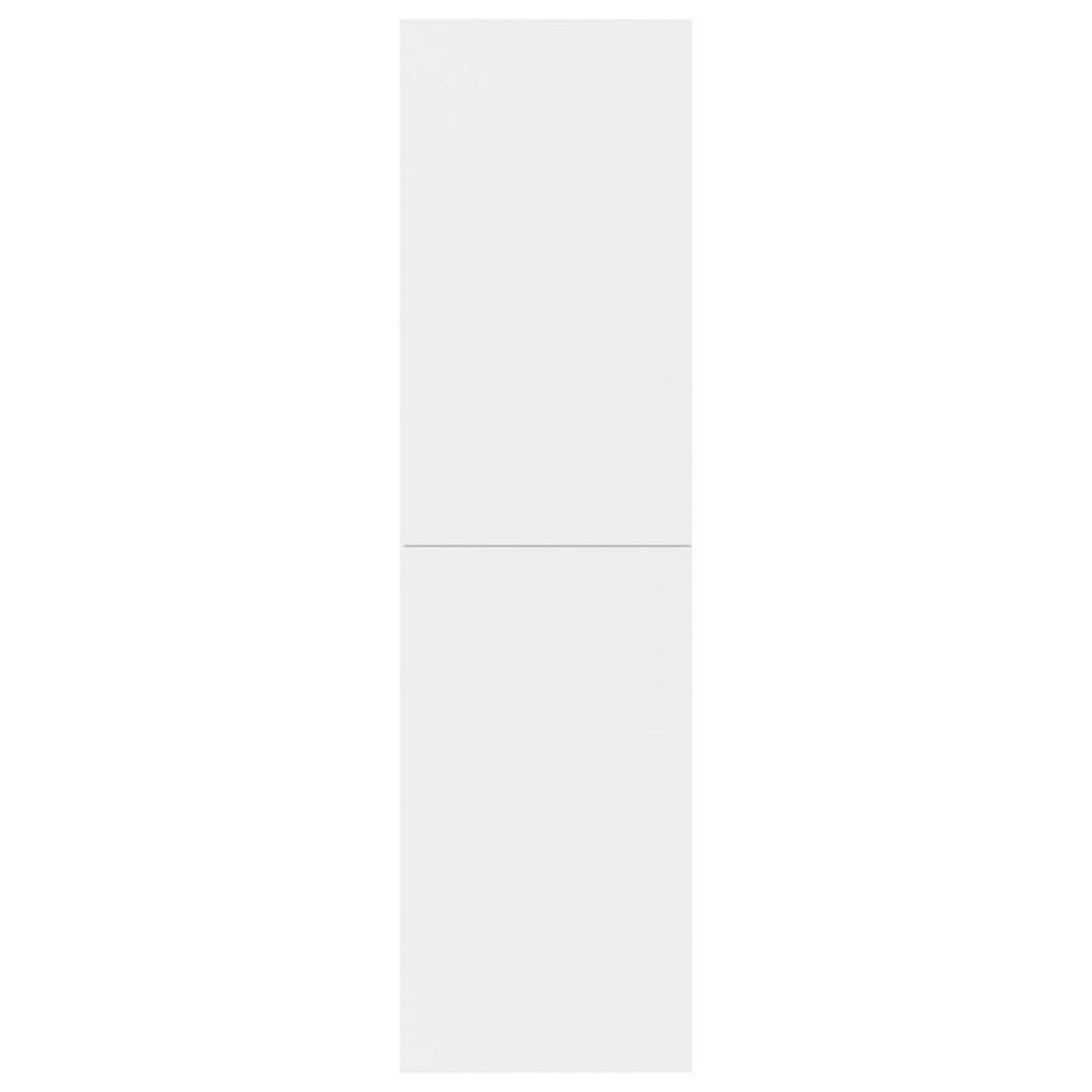 VIDAXL Meuble TV Blanc 30,5x30x110 cm Bois d'ingenierie