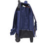 Voir la diapositive 3 : CHIPIE Cartable à roulettes 41 cm CM1/CM2 bleu motif feuilles