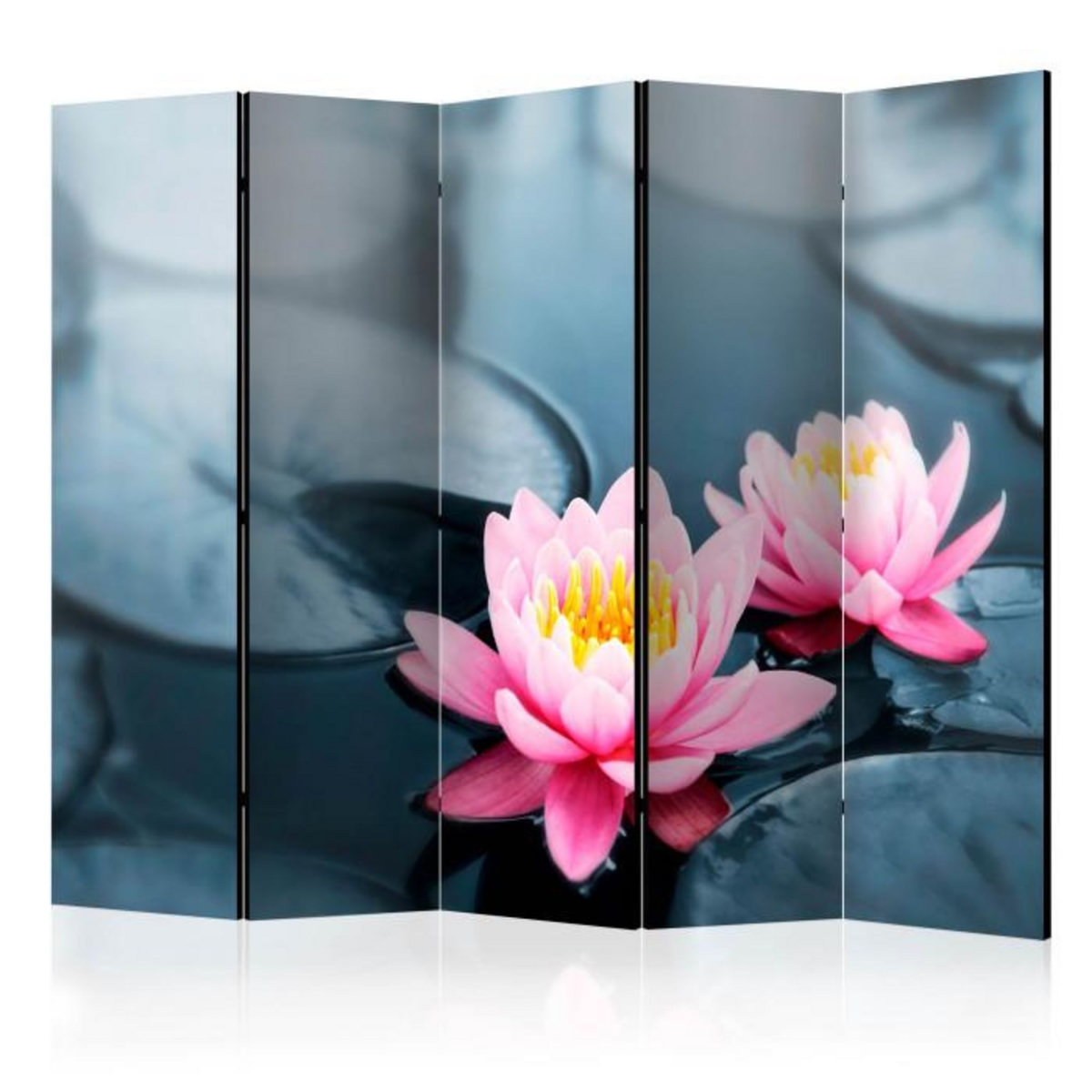 Paris Prix Paravent 5 Volets  Lotus Blossoms  172x225cm