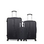 AMERICAN TRAVEL AMERICAN TRAVEL - LOT DE 3 - Valises grand format, weekend et cabine XXS SPRINGFIELD. Coloris disponibles : Bleu, Gris, Beige, Rouge, Rose, Noir, Violet