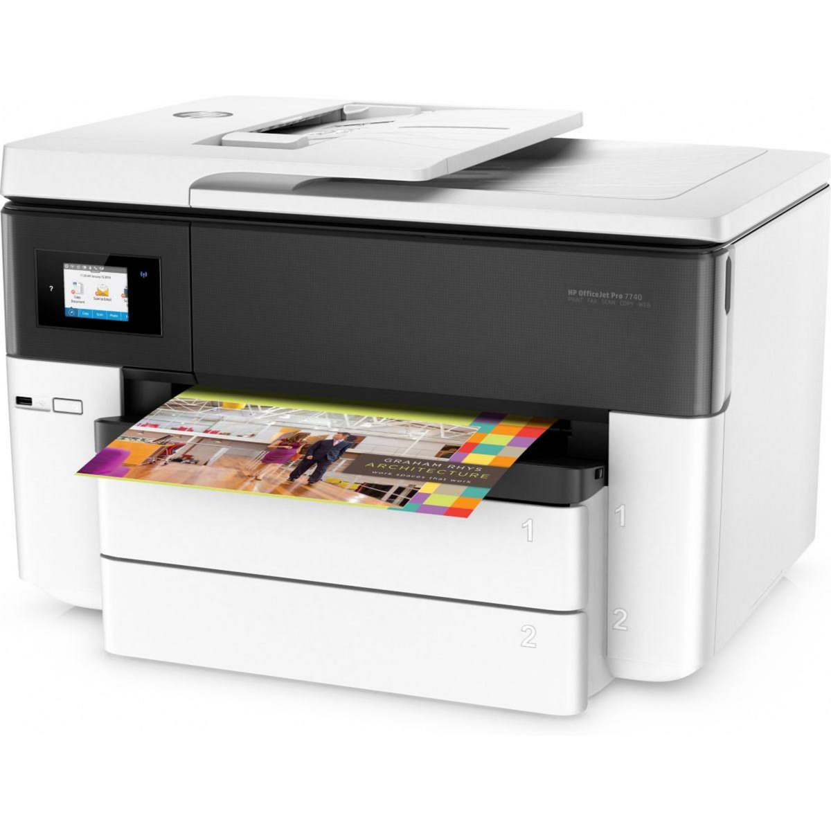 HP Imprimante jet d'encre OfficeJet Pro 7740