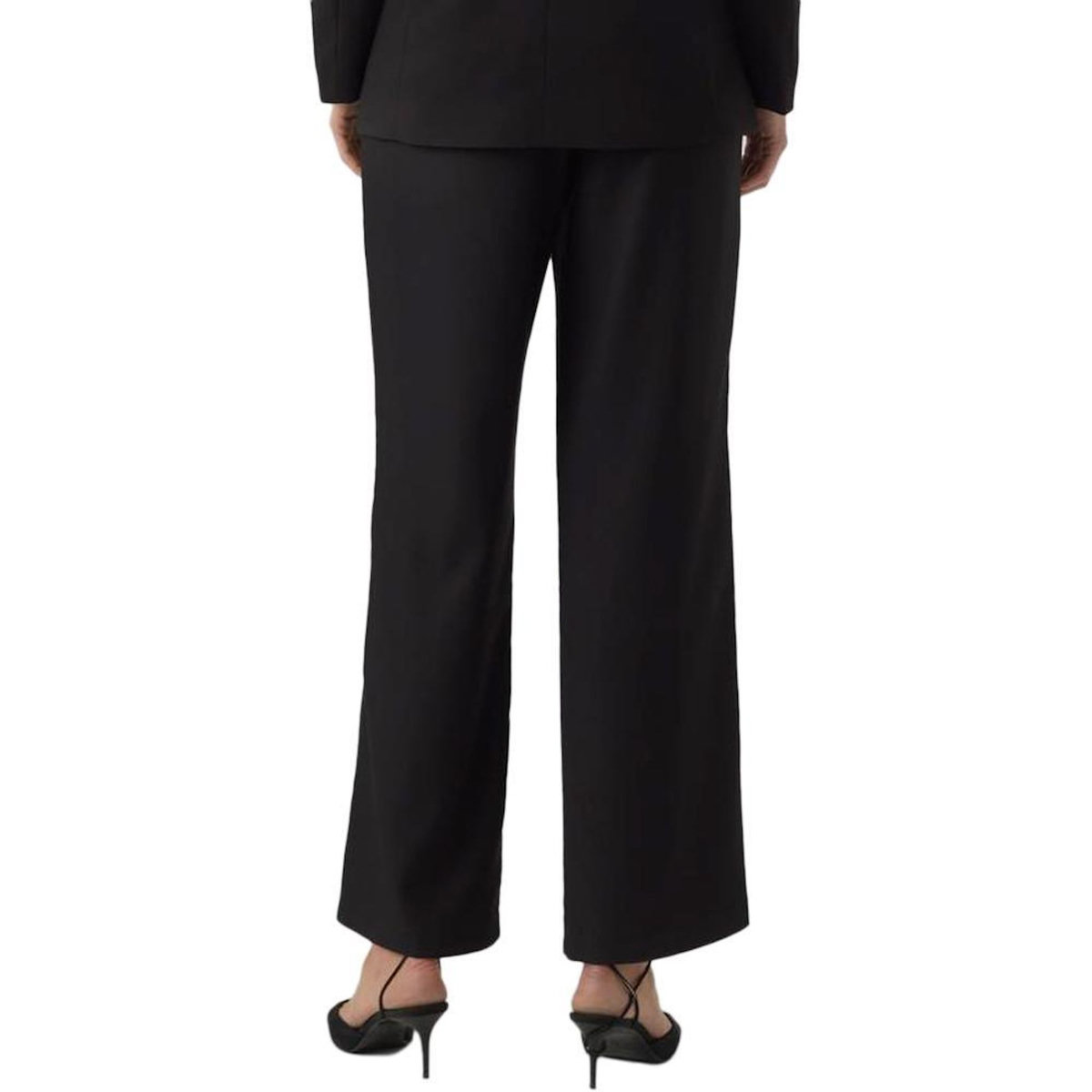 Vero Moda Pantalon fluide Noir Femme Vero Moda Celina