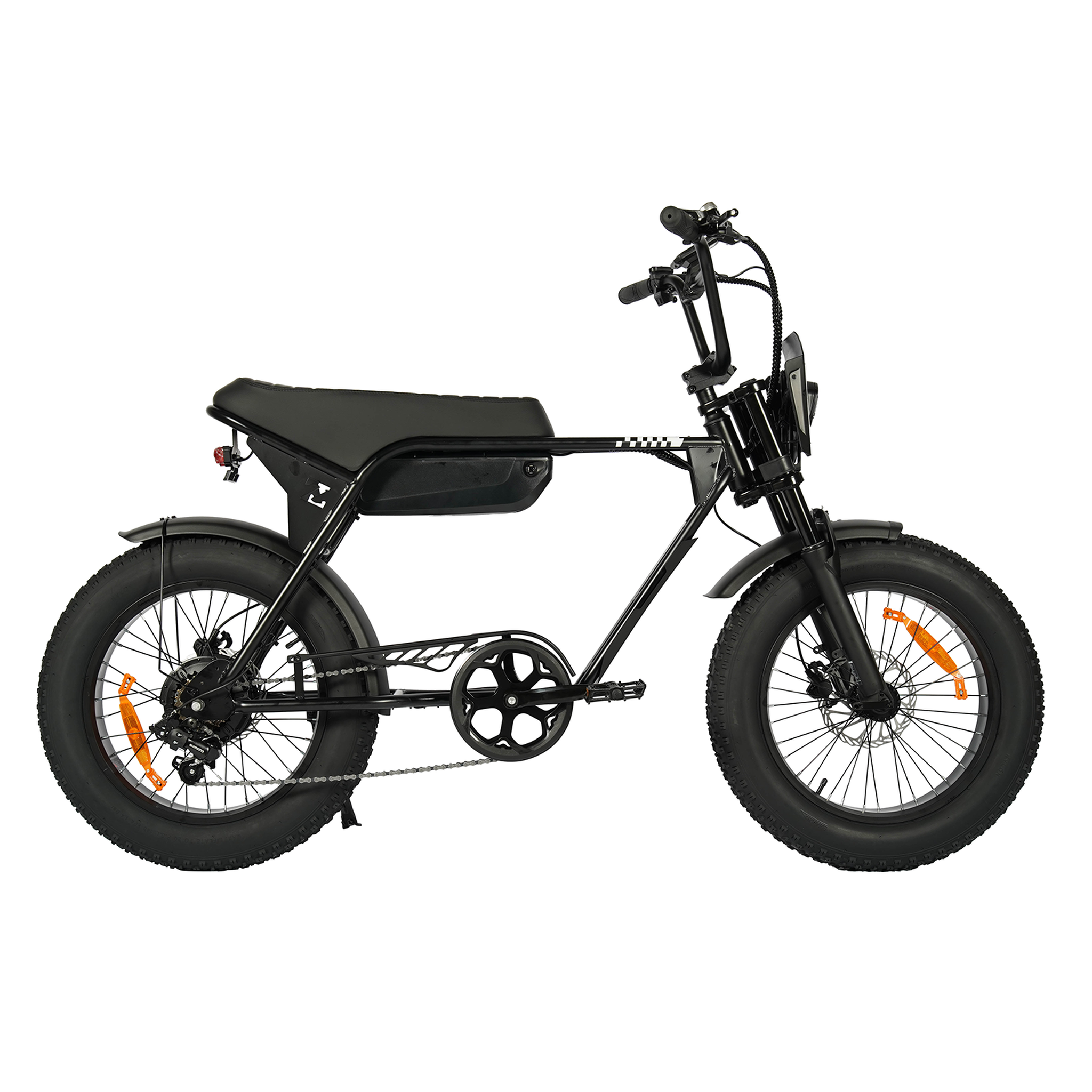Voir la diapositive 4 : ZUMI Vélo électrique fat bike zumi z7, 250w 48v 13,5ah, noir