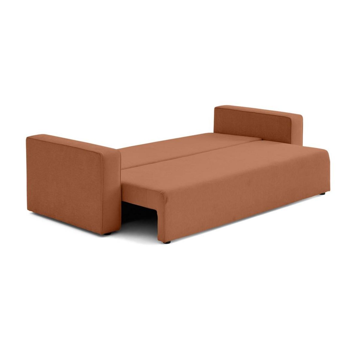 BEST MOBILIER Topaze - canapé 3 places - convertible avec coffre - en tissu