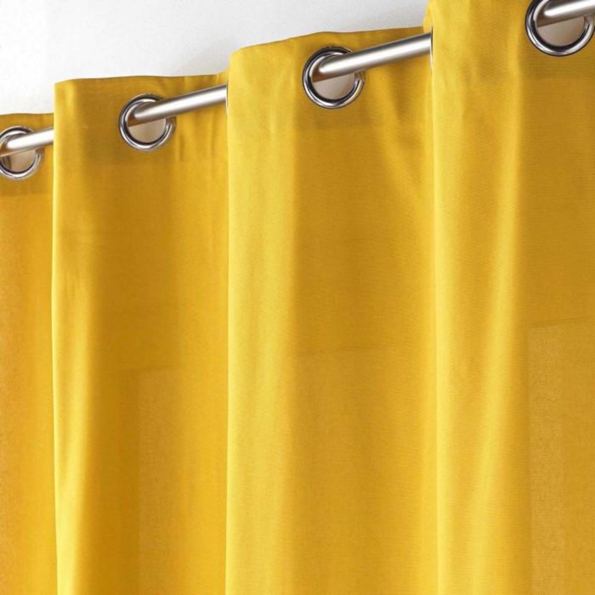 Paris Prix Rideau à Oeillets  Panama  140x240cm Miel