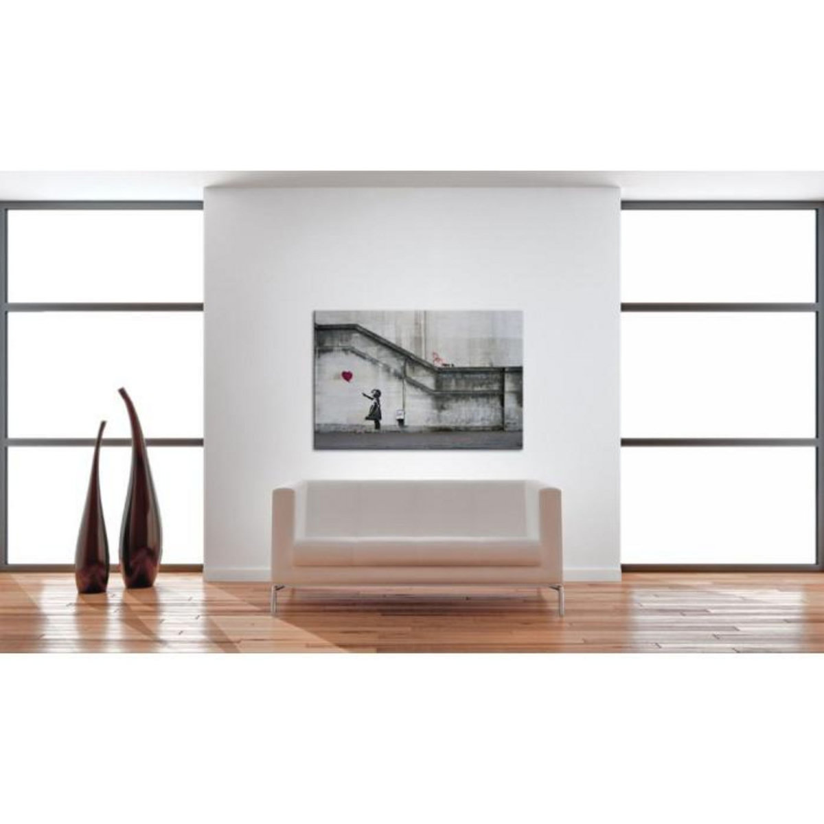 Paris Prix Tableau  Il Ya Toujours de l'espoir - Banksy  40x60cm