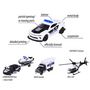 Voir la diapositive 4 : Majorette Majorette Police Force Cars Giftpack, 4pcs. 212053188