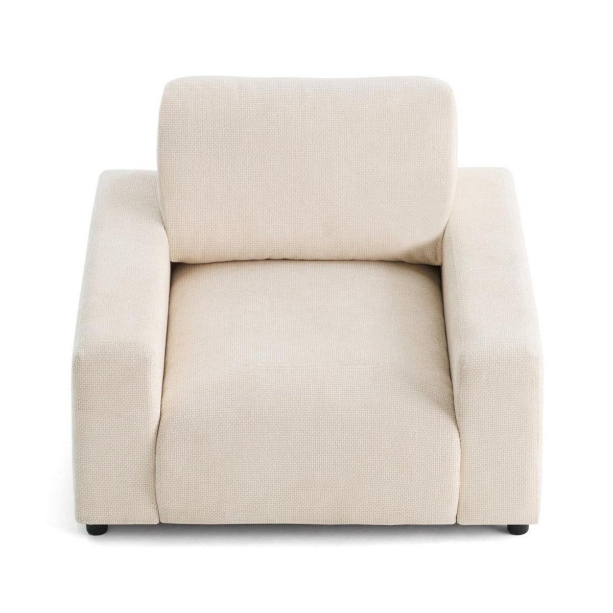 LISA DESIGN Pivoine - fauteuil en velours texturé