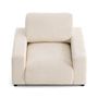 Voir la diapositive 6 : LISA DESIGN Pivoine - fauteuil en velours texturé