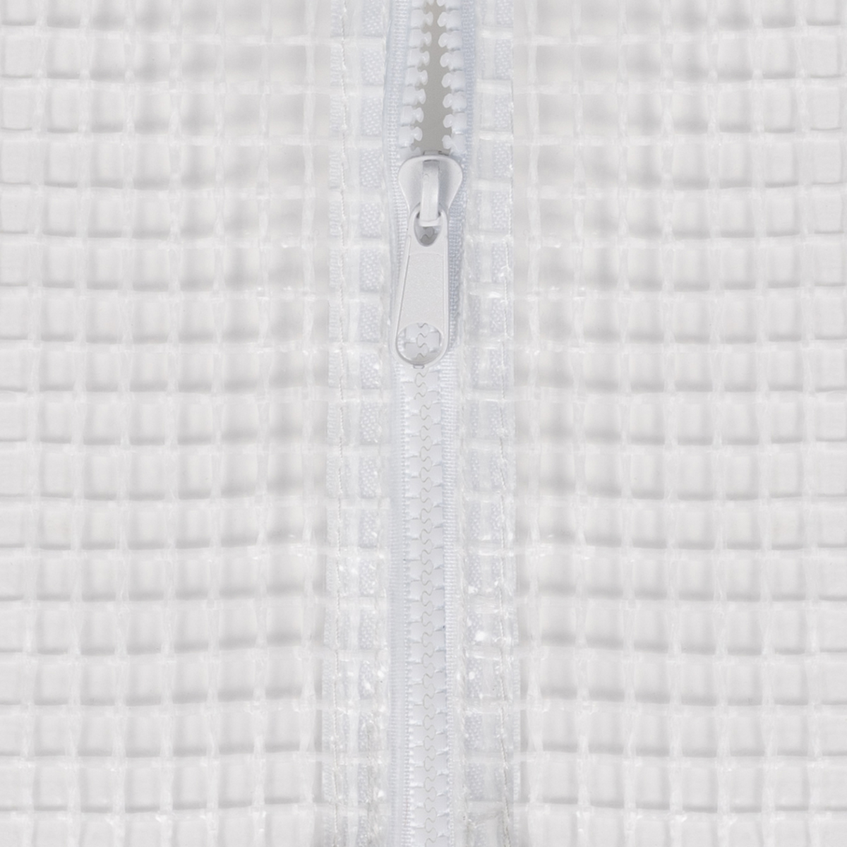 ID MARKET Serre tunnel de jardin 12M² blanche gamme maraîchère ZEBRA 4x3M