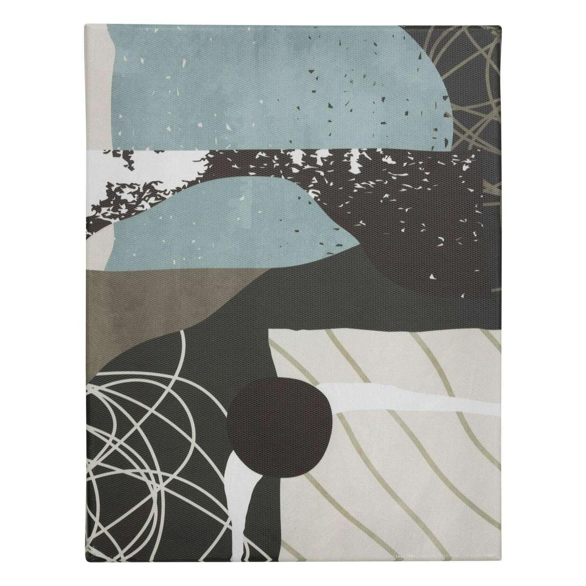 ATMOSPHERA Lot de 5 toiles imprimées SERENATA - Vert