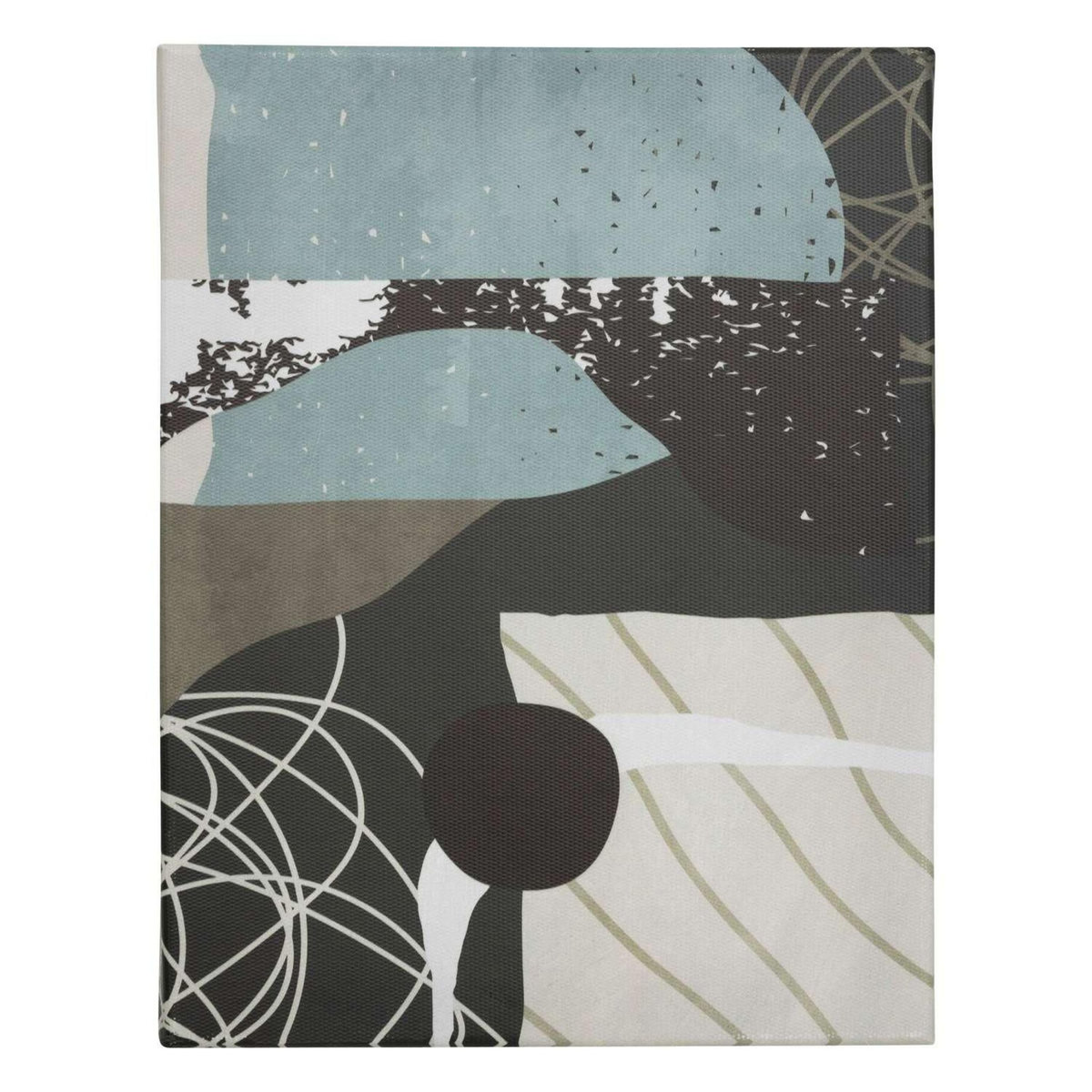 ATMOSPHERA Lot de 5 toiles imprimées SERENATA - Vert