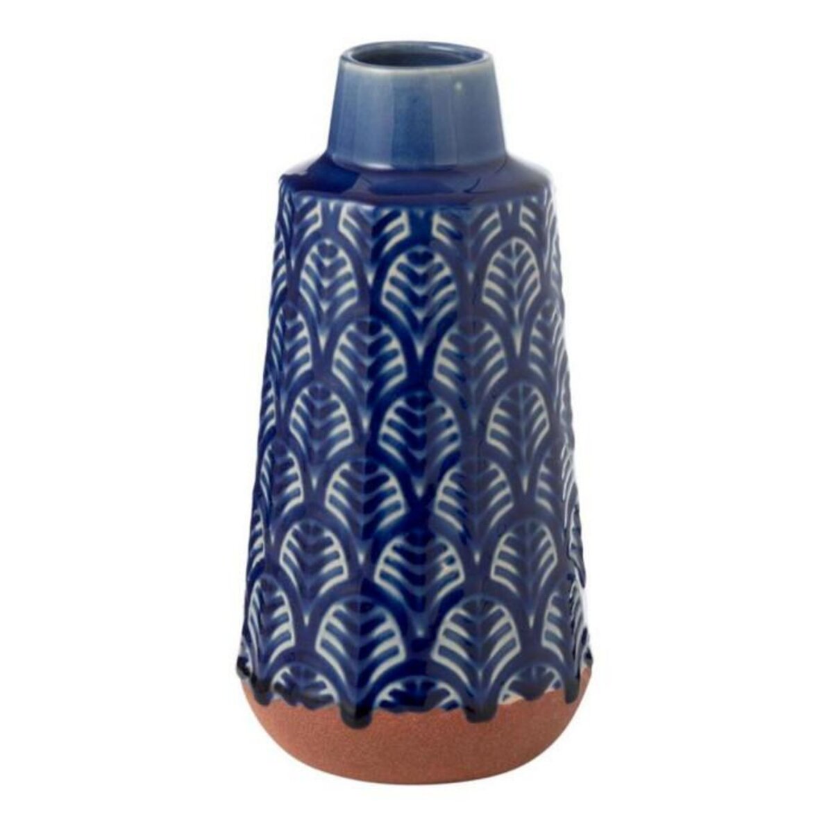 Paris Prix Vase Allongé en Porcelaine  Leo  25cm Bleu