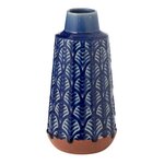 Paris Prix Vase Allongé en Porcelaine  Leo  25cm Bleu