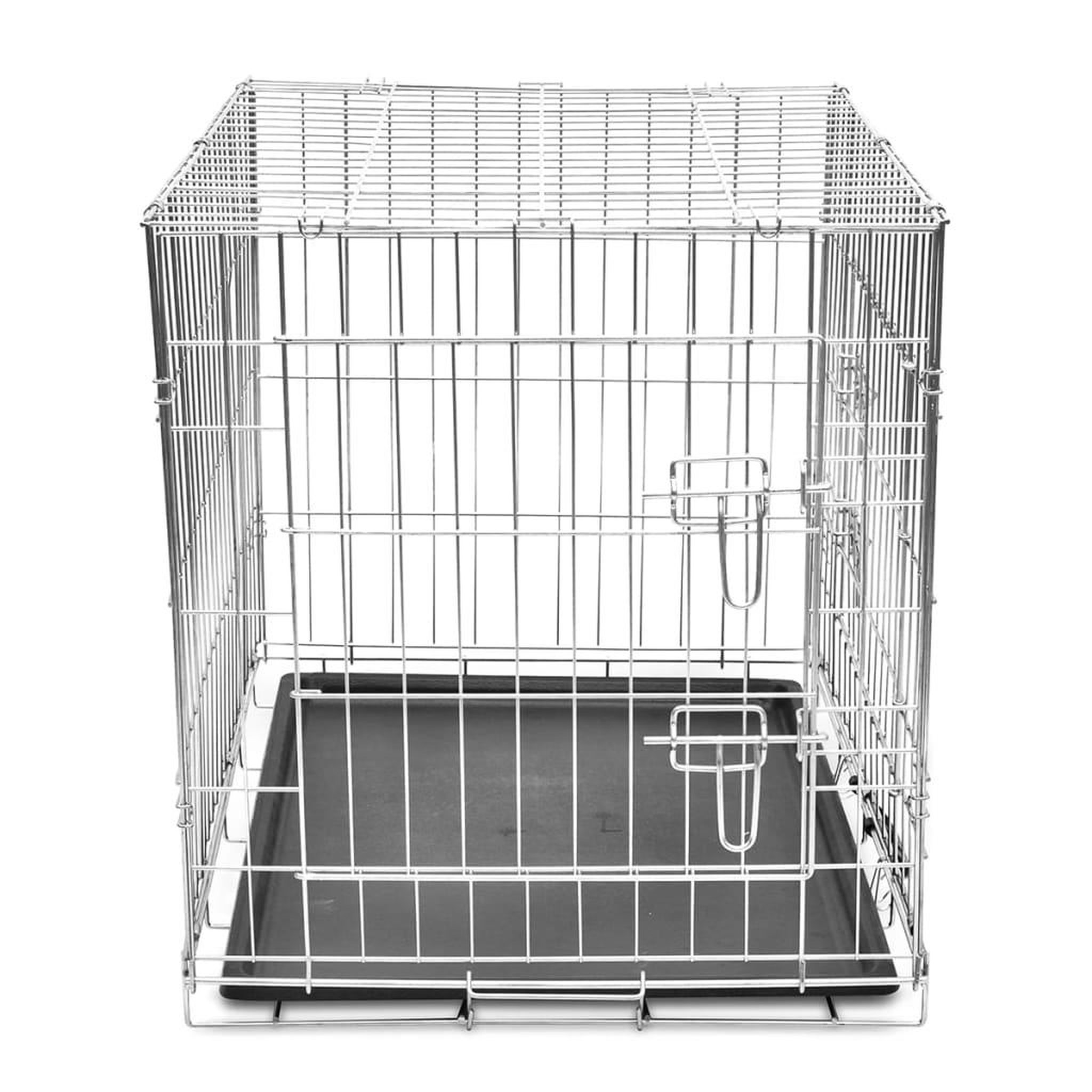 Voir la diapositive 3 : VIDAXL Cage metallique et pliable pour chiens M