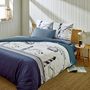 Voir la diapositive 1 : Home collection Parure housse de couette 100 %coton 51 plaisance captain