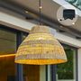 Voir la diapositive 2 : Lumisky Suspension solaire bohème MERIDA Beige Herbe marine H34cm