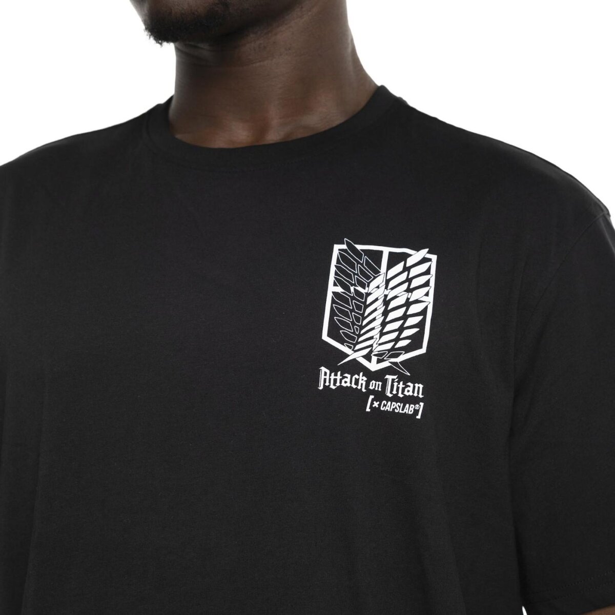 CAPSLAB T-shirt homme relax fit Attack on Titan