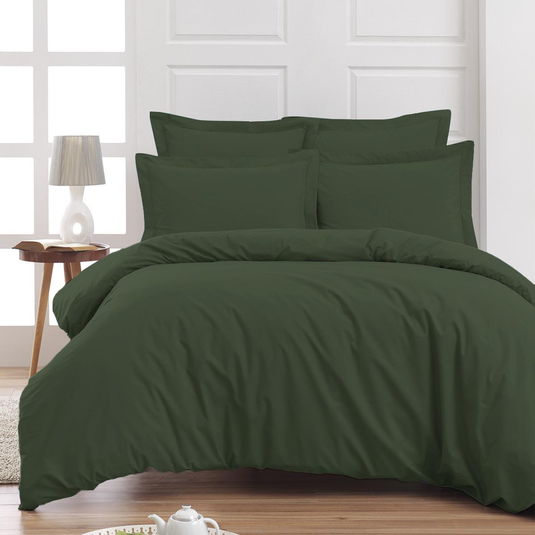 Voir la diapositive 4 : Sensei Maison Drap housse en percale de coton pour lit articulé SOFT PERCALE
