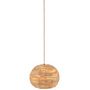 Voir la diapositive 3 : Paris Prix Lampe Suspension Boule  Feuille  45cm Naturel