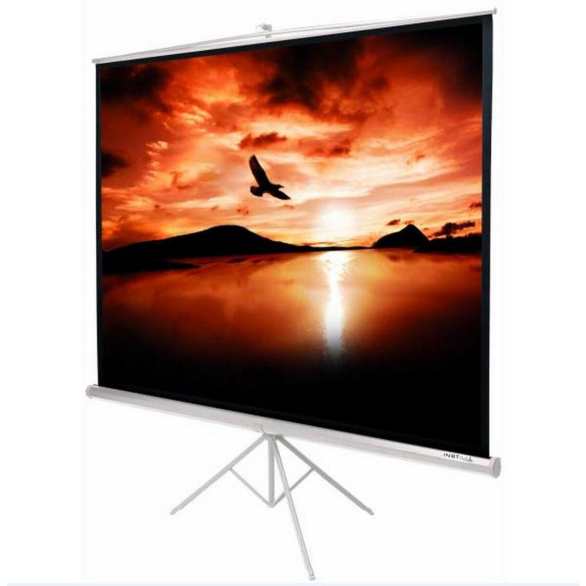 INSTAAL Écran de projection manuel trépied 170x170cm - instri170b