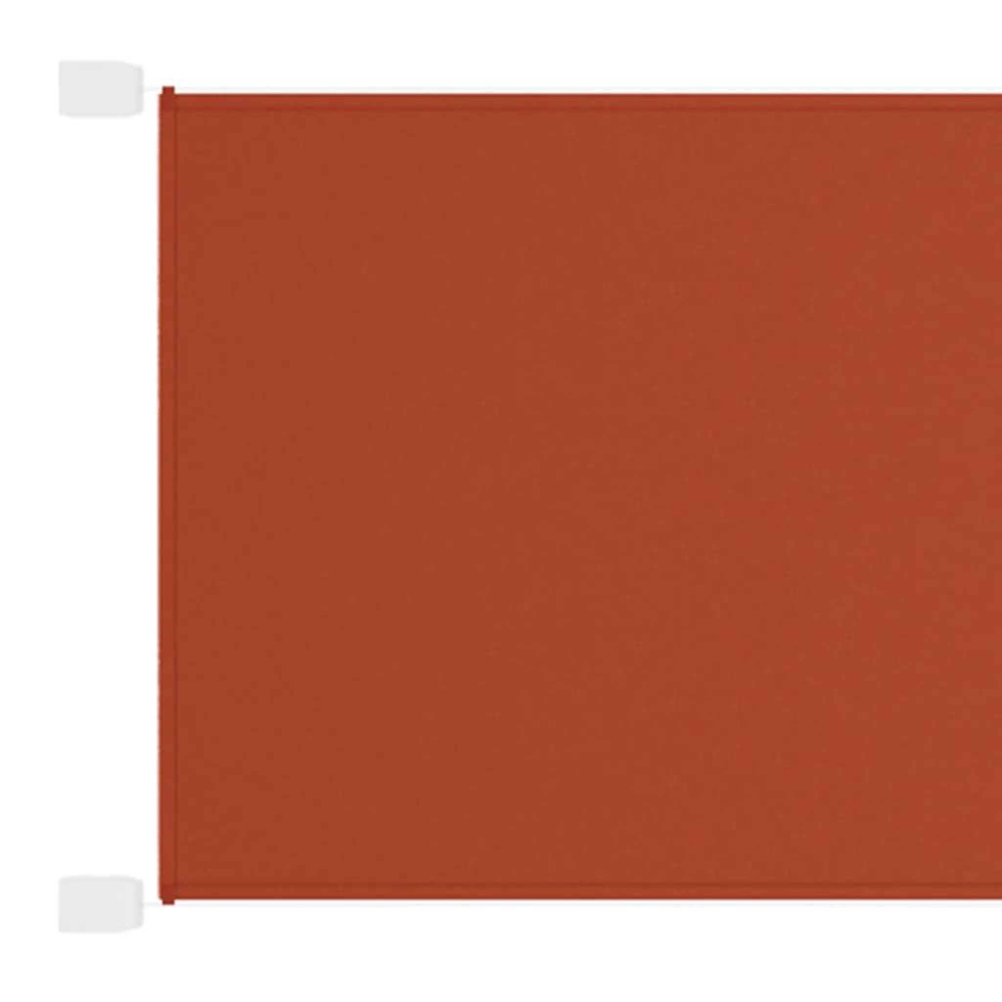 Voir la diapositive 2 : VIDAXL Auvent vertical Terre cuite 60x420 cm Tissu oxford
