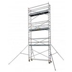 Centaure Echafaudage roulant aluminium - STL 255 2, plancher 1m90 - Longueur 2m55