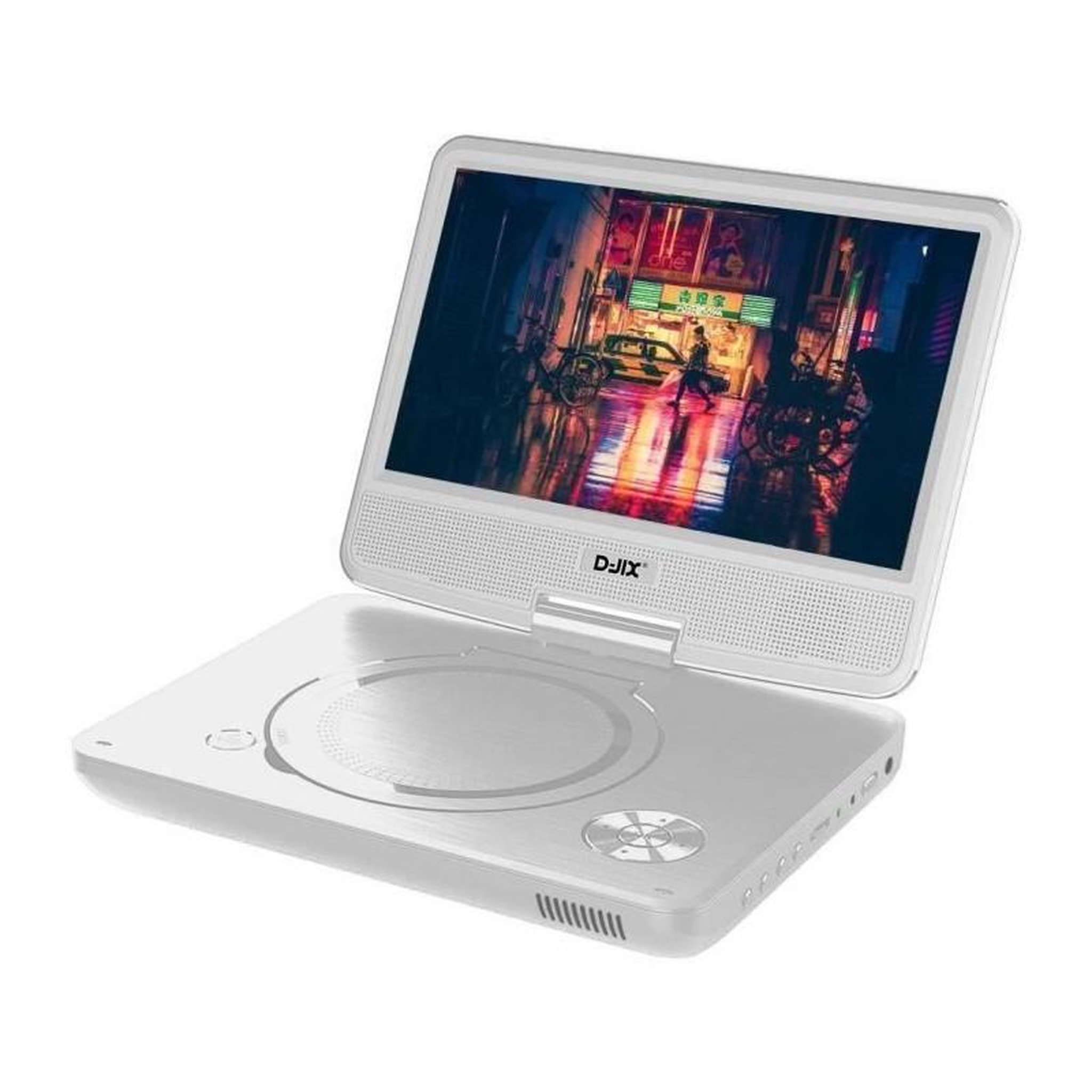 DJIX D-JIX PVS906-20 Lecteur DVD portable 9 rotatif - Noir