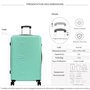 Voir la diapositive 2 : Little Marcel Grande valise rigide TSA polycarbonate 78 cm