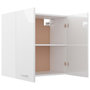 Voir la diapositive 4 : VIDAXL Armoire suspendue Blanc brillant 60x31x60 cm Bois d'ingenierie