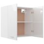 Voir la diapositive 4 : VIDAXL Armoire suspendue Blanc brillant 60x31x60 cm Bois d'ingenierie