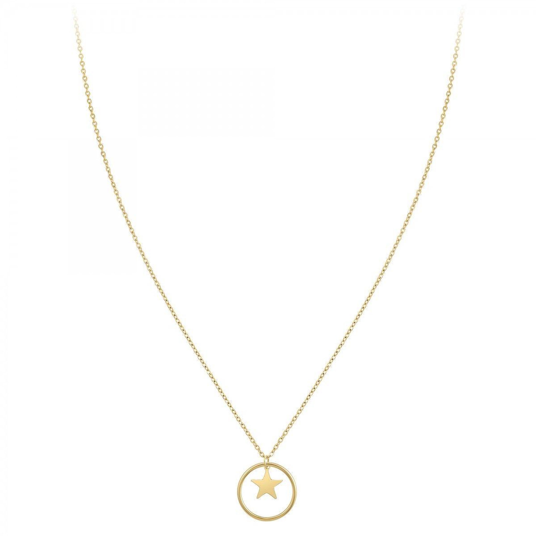 Voir la diapositive 3 : SC BOHEME Collier étoile SC Bohème en acier inoxydable