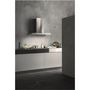 Voir la diapositive 4 : Falmec Hotte décorative murale LUMINA 1430 MURAL 90 INOX/VERRE Gris