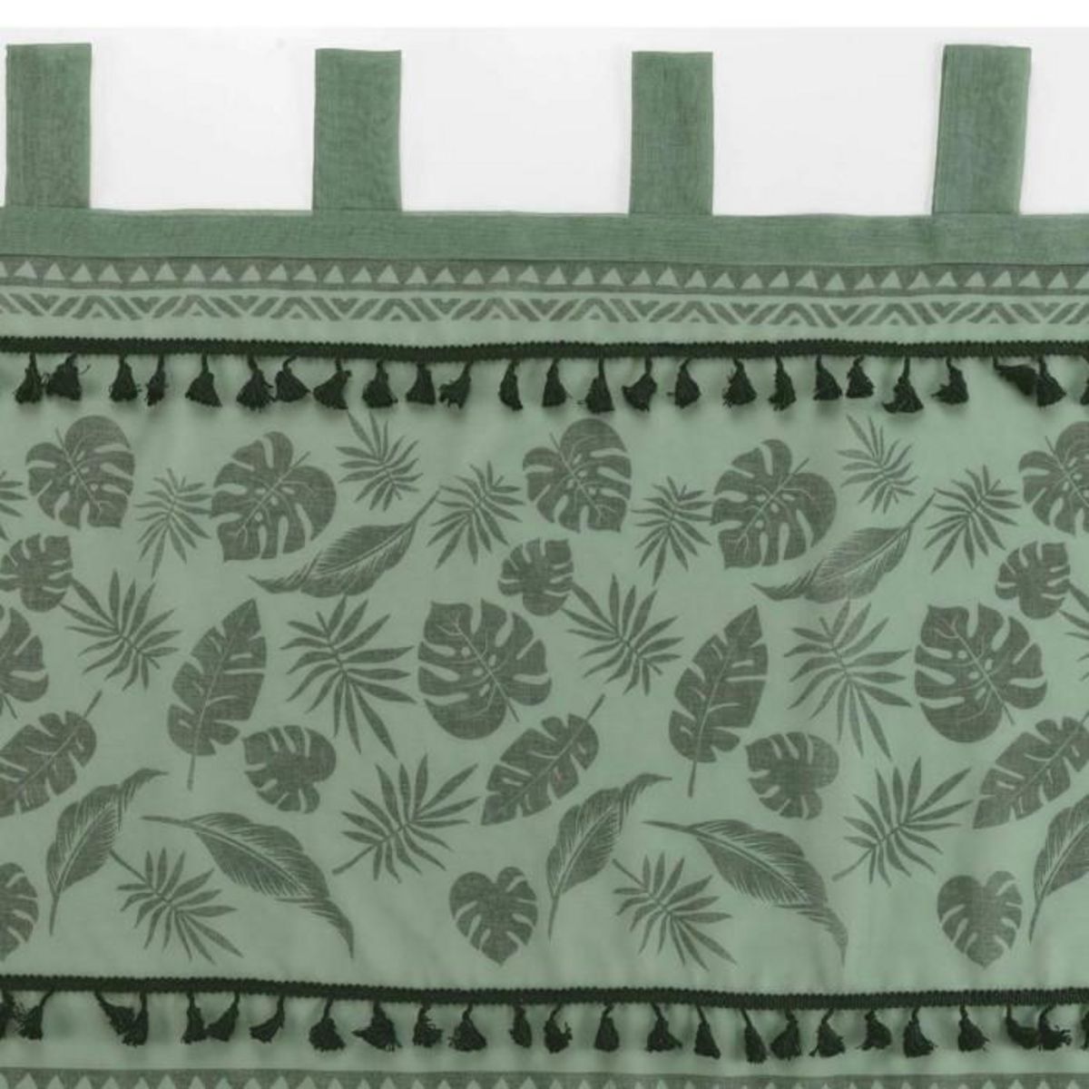 Paris Prix Rideau Voilage à Passants  Milagreen  140x240cm Vert