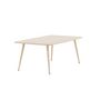 Voir la diapositive 3 : Paris Prix Table Basse Design  Plaza  120cm Naturel