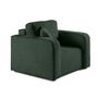 Voir la diapositive 2 : BEST MOBILIER Miro - fauteuil en velours texturé