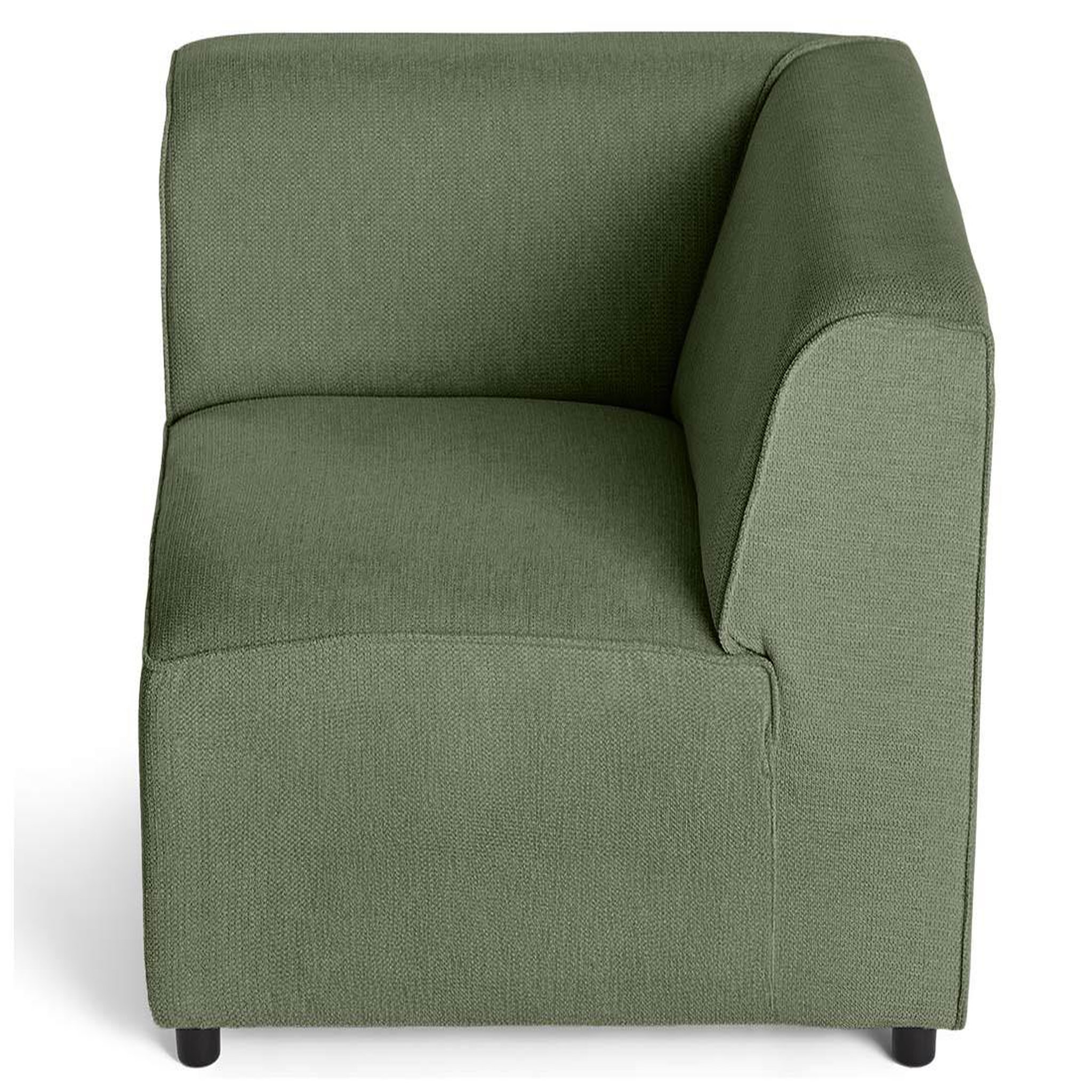 Voir la diapositive 3 : LISA DESIGN Suaro - module d'angle réversible en tissu texturé