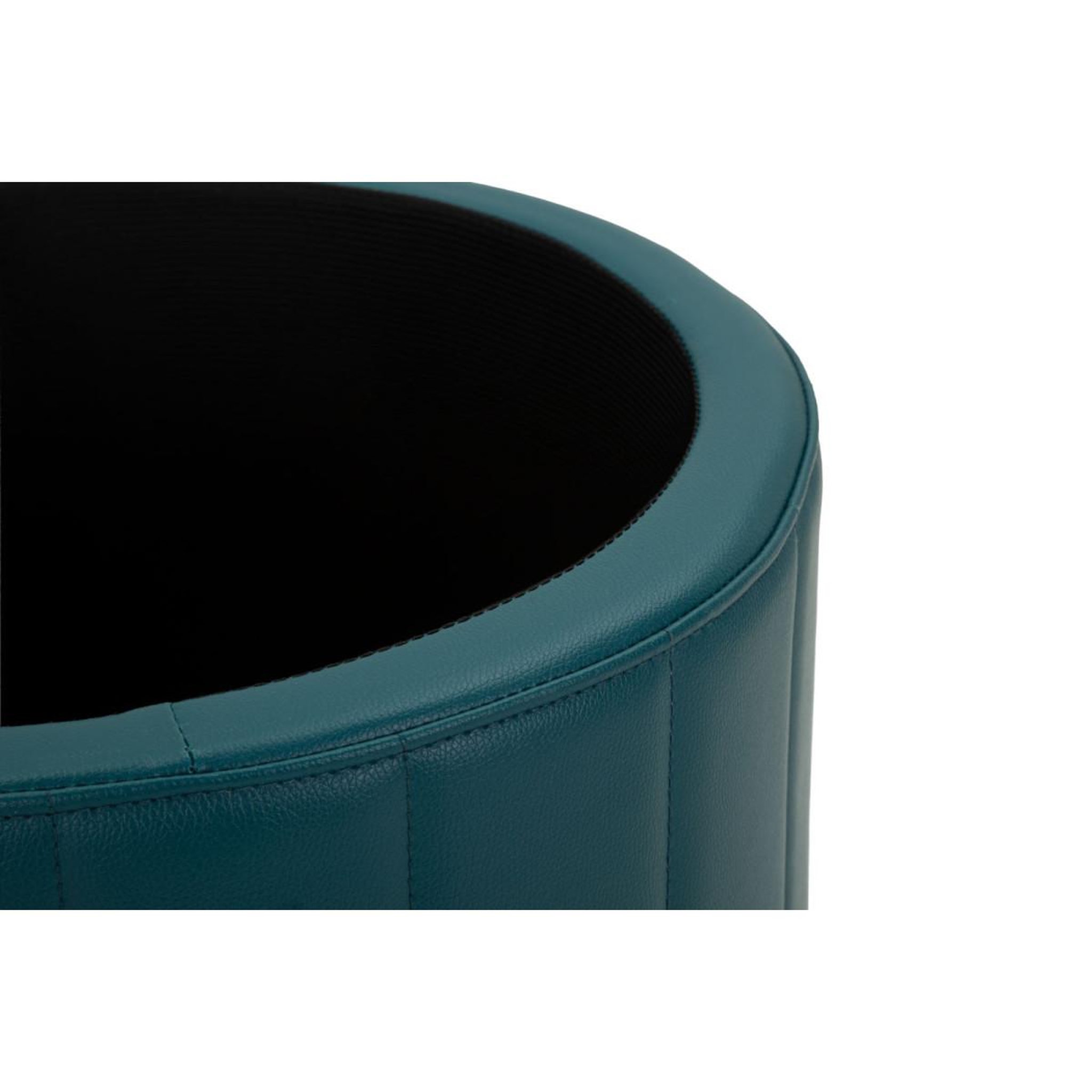 Voir la diapositive 6 : Paris Prix Pouf coffre design  london  46cm bleu