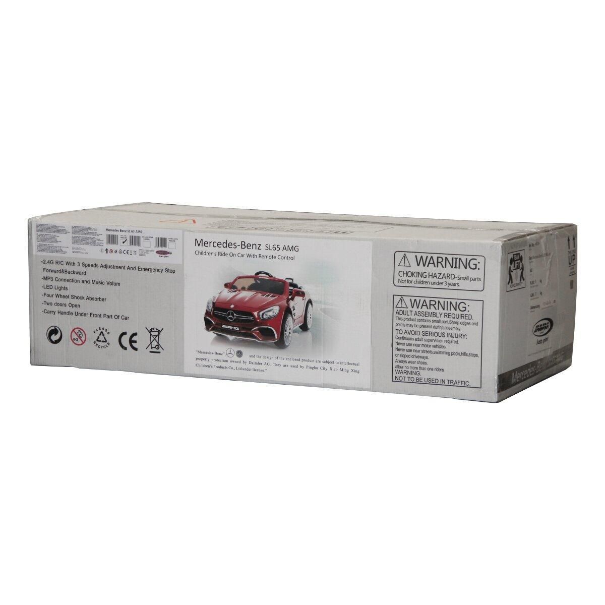 Jamara Ride-on Mercedes-Benz AMG SL65 rouge 2,4GHz 12V