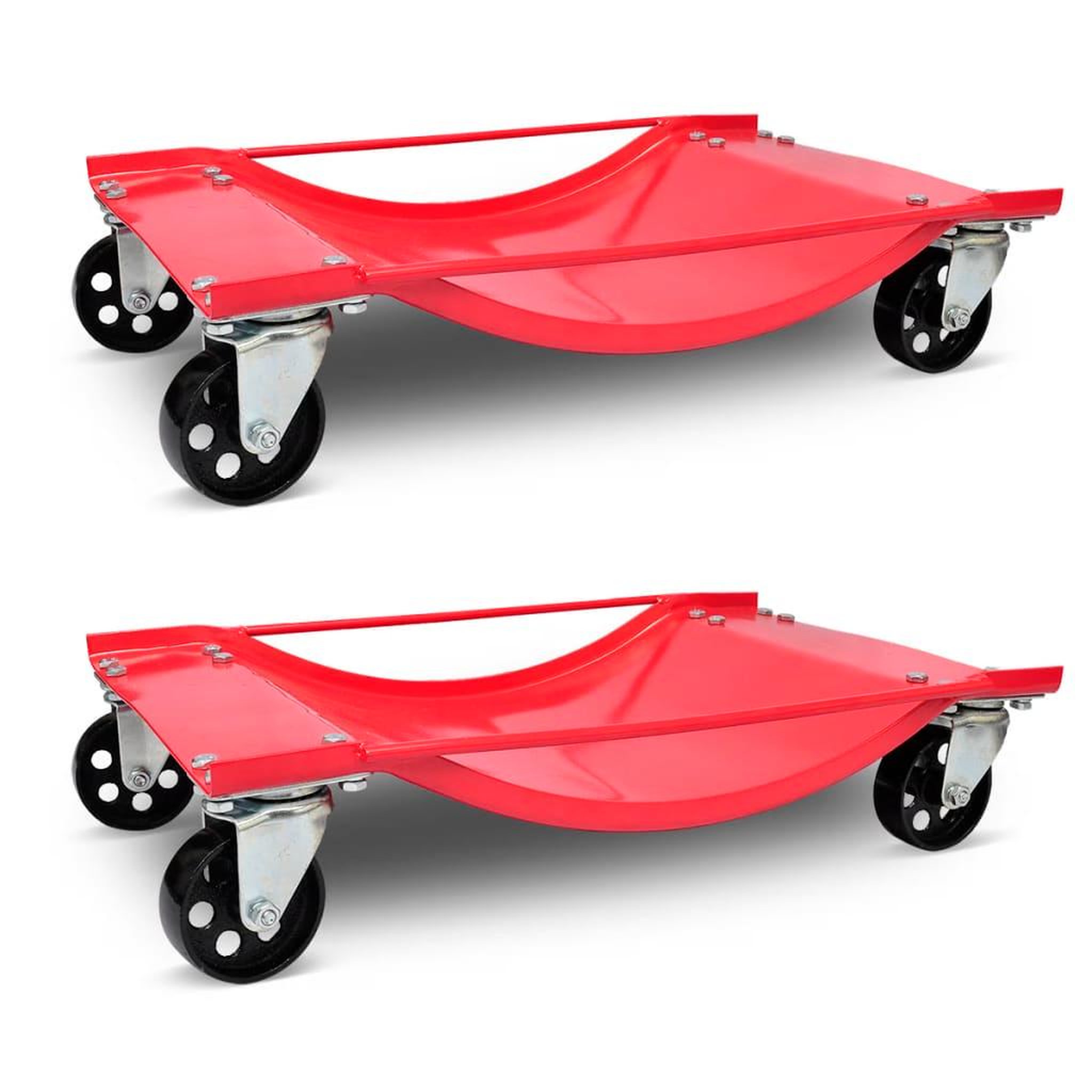 VIDAXL Lot de 2 chariot de visite 500kg