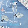 Voir la diapositive 4 : Petit Béguin Housse de couette enfant + taie d'oreiller en flanelle Océan d'amour