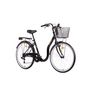Voir la diapositive 2 : DISCOVERY ADVENTURES Vélo VTC 26'' City Rigide Femme Acier  Discovery Adventures  - 6 vitesses - Enjambement bas - Freins V-Brake - Dérailleur Shimano - Equipé City
