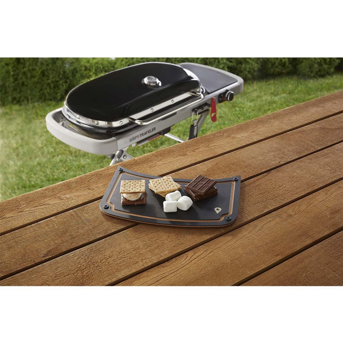 Weber Planche réversible de préparation et de service barbecue Weber Traveler