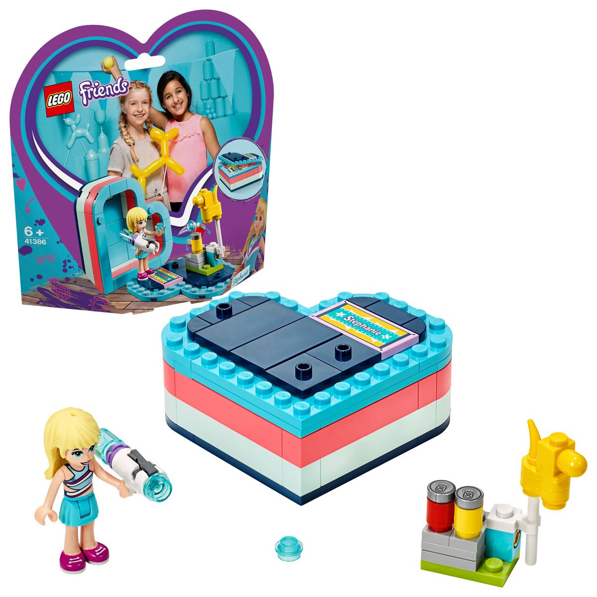 LEGO Friends 41386 - La boîte c&oelig;ur d'été de Stéphanie