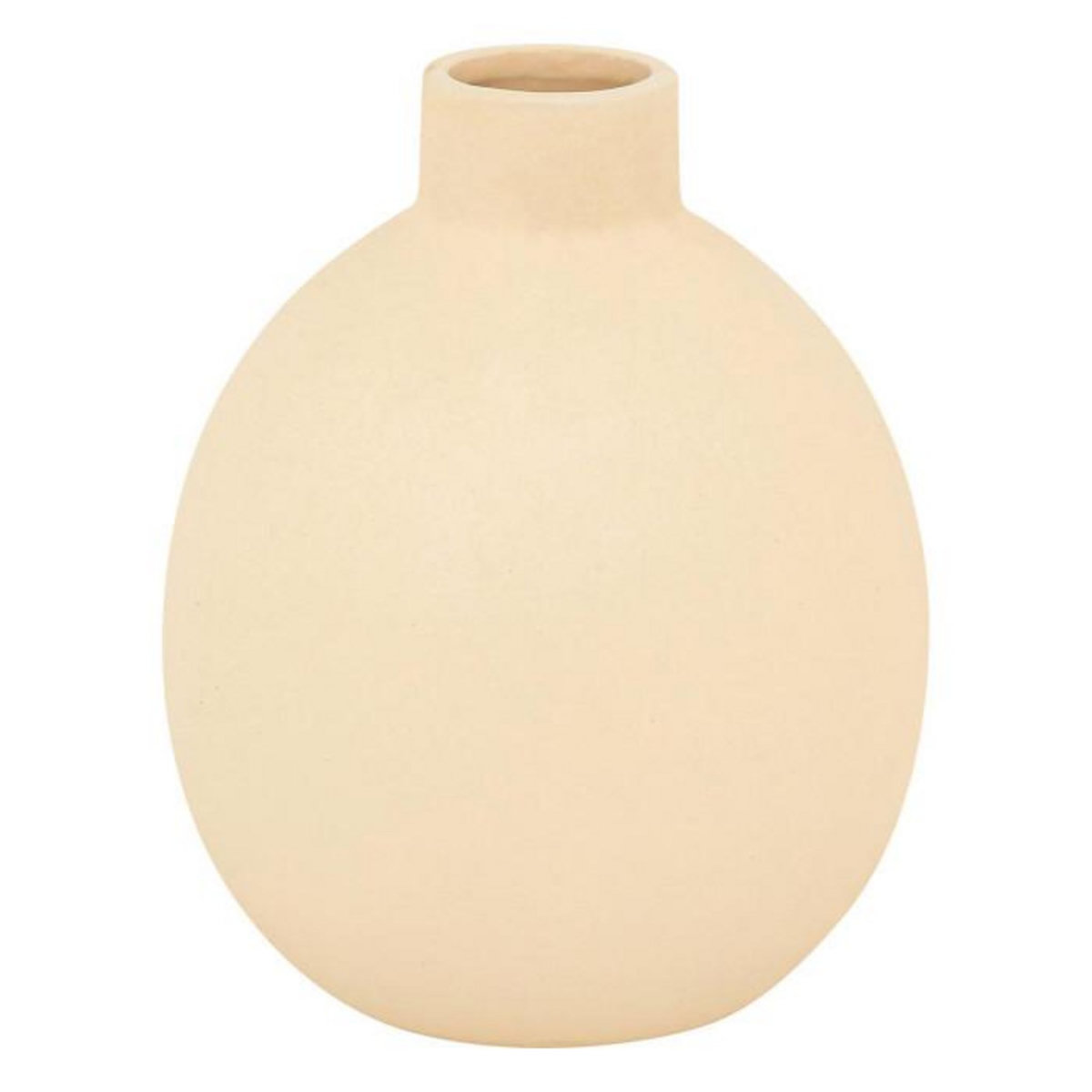ATMOSPHERA Vase en Dolomite  Rily  18cm Beige