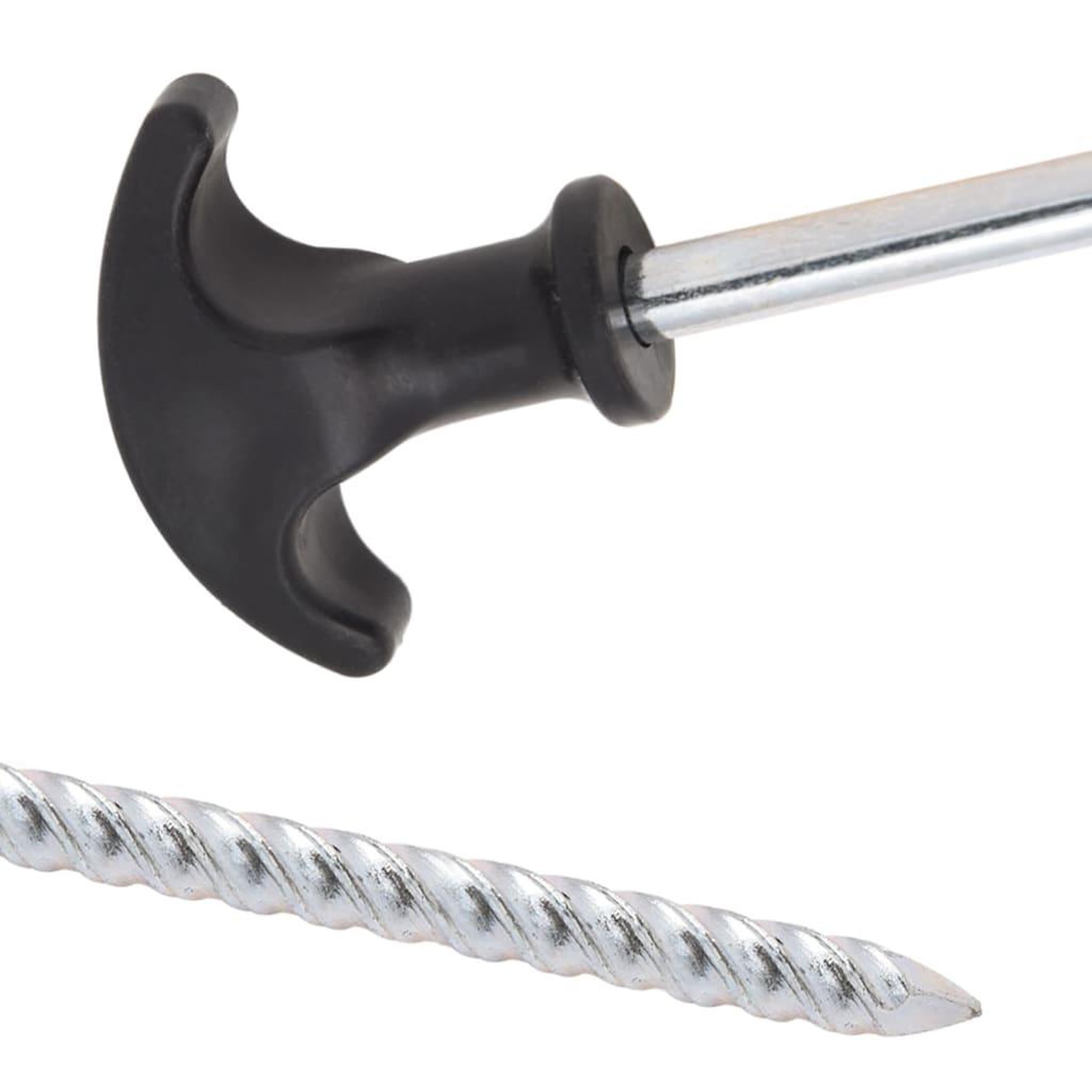 Voir la diapositive 5 : VIDAXL Piquets de tente 24 pcs 20 cm Ø7 mm acier galvanise