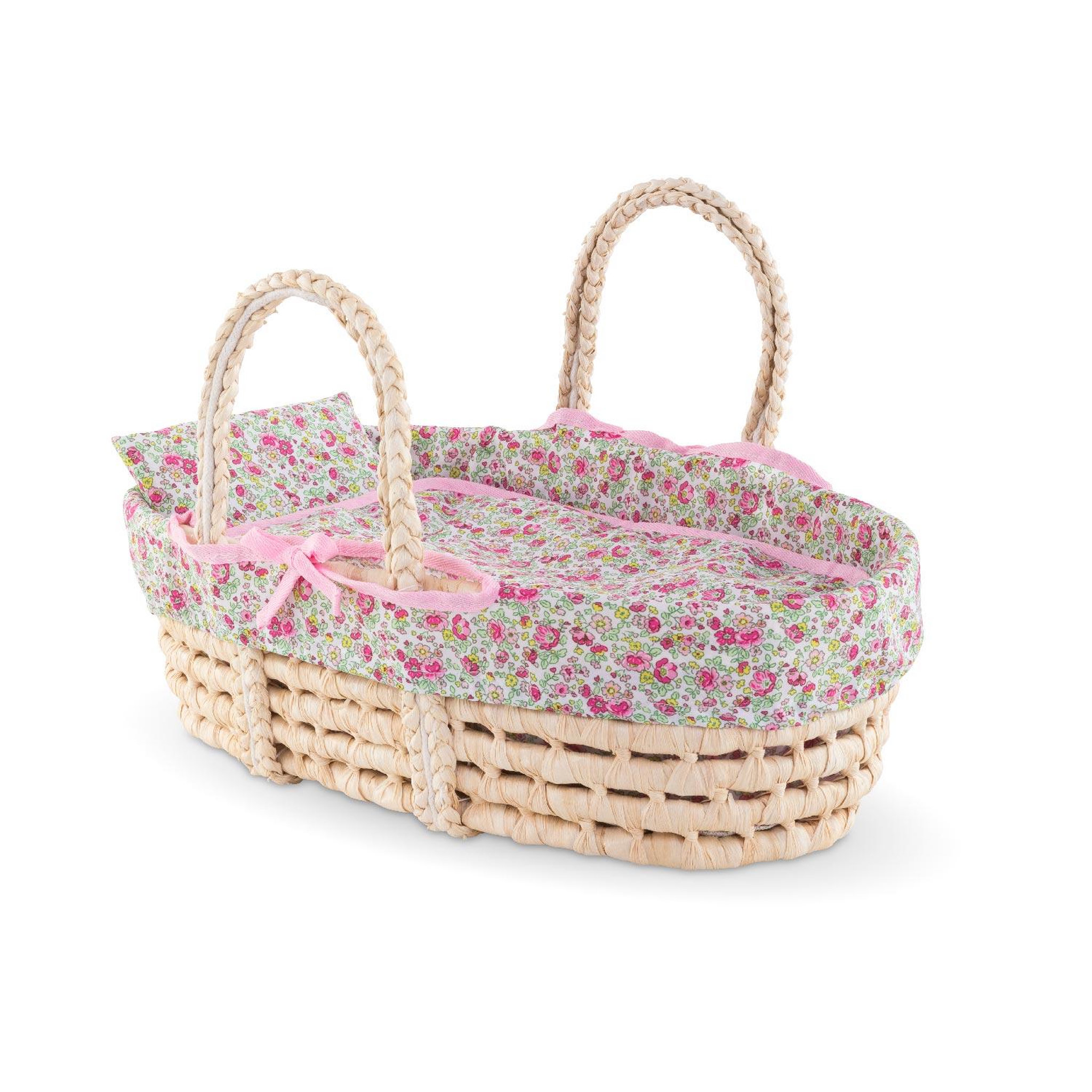 Voir la diapositive 1 : Corolle Ensemble Couffin Tressé pour poupon 36 et 42 cm